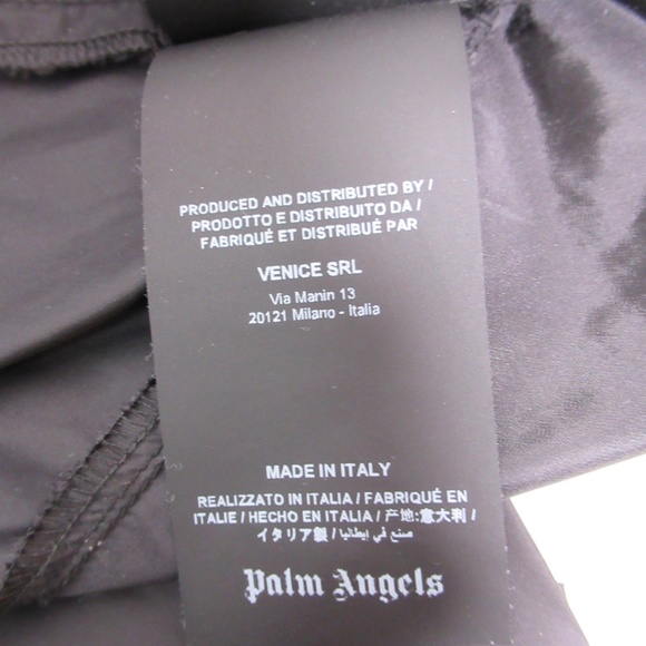 Palm Angels Women's Layered Logo Track Pants Black Size L - Picture 12 of 12